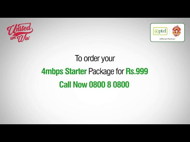 Misbah's PTCL 4Mbps Broadband starter package