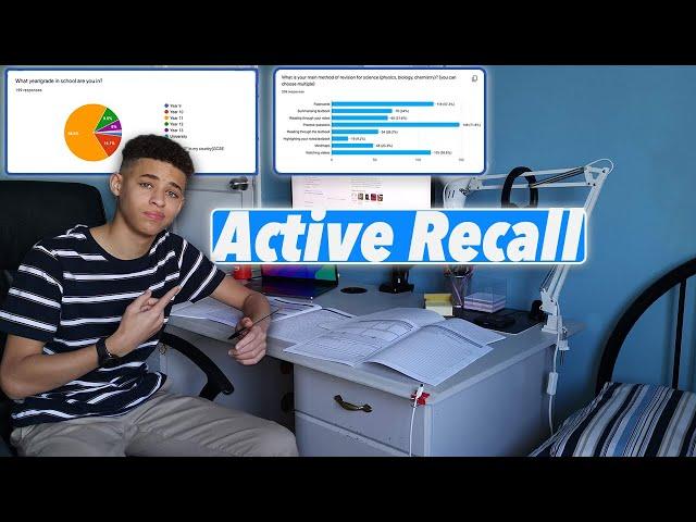 How I use Active Recall at GCSE | The BEST way to STUDY