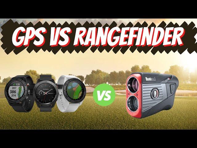 Golf GPS VS Laser Rangefinder |  Breaking Down The Pros and Cons of Both GOLF Rangefinders and GPS