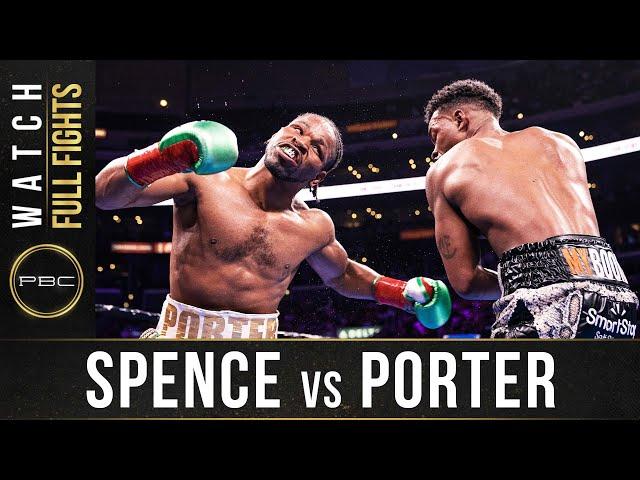 Spence vs Porter FULL FIGHT: September 28, 2019 - PBC on FOX PPV