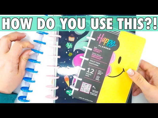 HAPPY PLANNER 101 | How to Use the VERTICAL WEEKLY Layout | Happy Planner Vertical Hacks