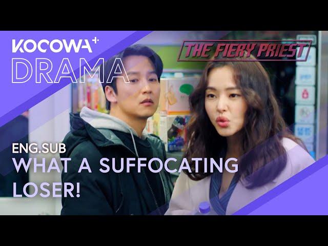 The Prosecutor Insults The Priest At The Gas Station!  | The Fiery Priest EP13 | KOCOWA+