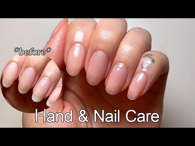 Winter Hand & Nail Care Routin  | Nail Care ASMR