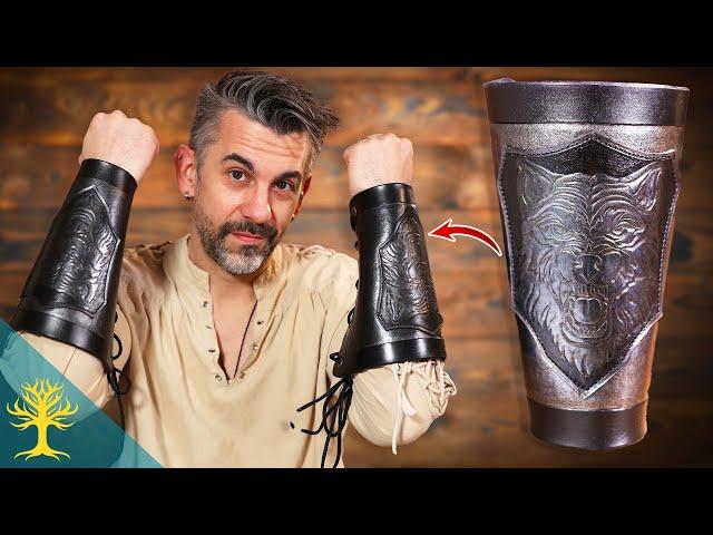 Making Your Own Fantasy Leather Bracers