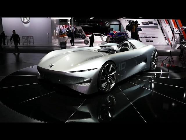 New 2018 Infiniti Prototype 10 Concept Coupe Car - 2018 LA Auto Show, Los Angeles, CA