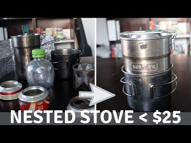 Backpacking Tips | Nested Alcohol Stove | Under $25!