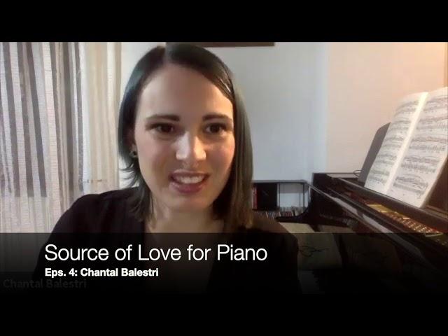 The Piano Pod Meets Chantal Balestri: How did you decide to become a professional pianist?