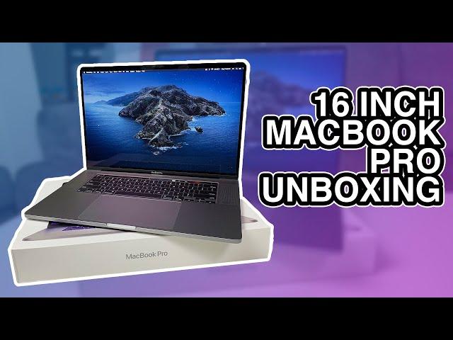 UNBOXING My New 16 Inch MacBook Pro!