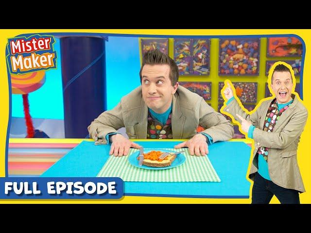 Mister Maker  Series 1, Episode 1 | Beans on Toast 🫘 | FULL EPISODE