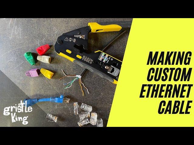 Making Custom Length Ethernet Cables