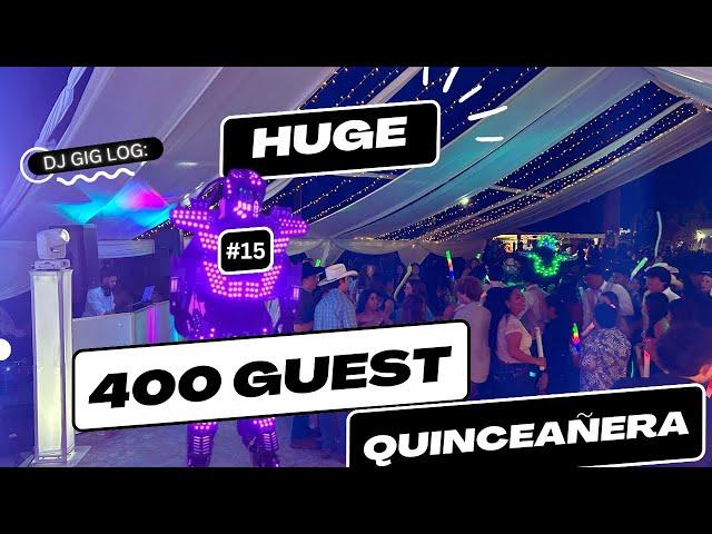 Dj Gig Log:15 Huge Quinceañera! The Good, the Bad, the Ugly! #dj #djgiglog #mobiledj