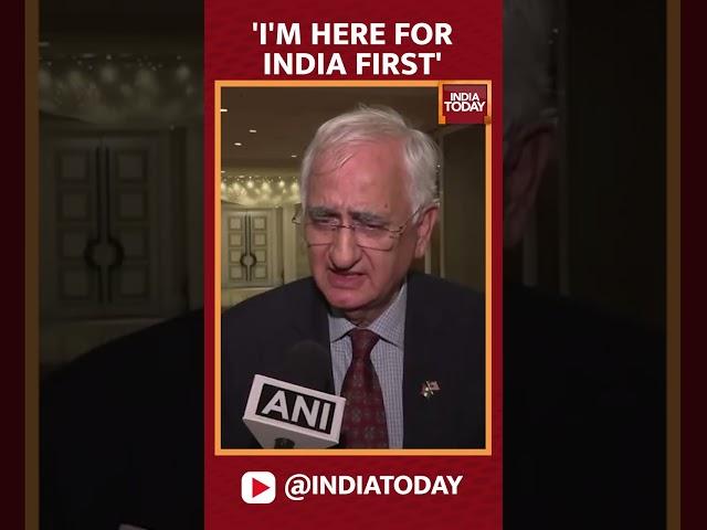 Congress Leader Salman Khurshid's Answer To Critics | #shorts #salmankhurshid #allpartydelegation