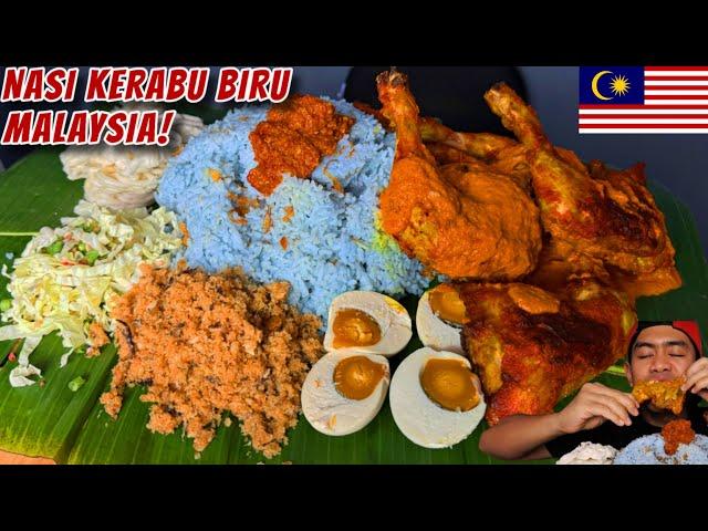 TANBOY KUN MUKBANG 4 KG NASI KERABU KHAS KELANTAN MALAYSIA!!