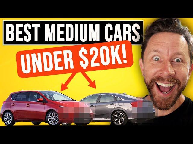 BEST used medium cars UNDER $20,000 to buy in 2023