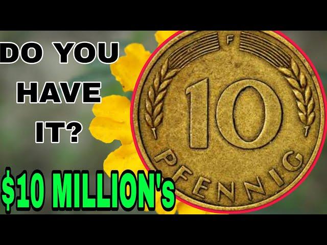 TOP 10 ULTRA GERMANY 10 PFENNIG RARE GERMANY PFENNIG COINS WORTH A LOT OF MONEY -COINS WORTH MONEY!