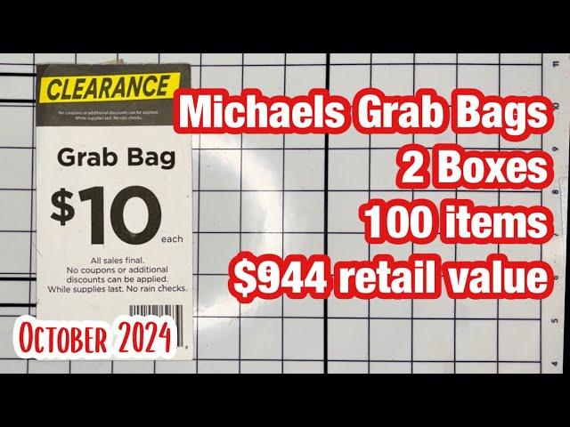 Michaels Grab Bag Unboxing | October 2024