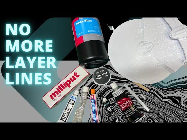 How to fix layer lines on 3D prints