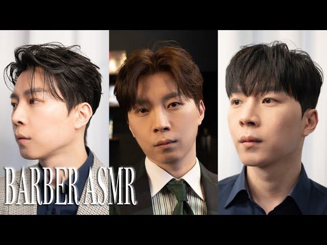 ASMR BARBER- One man's style change over 2 years The REVE Hair ASMR  한 남자의 2년간 스타일 변화