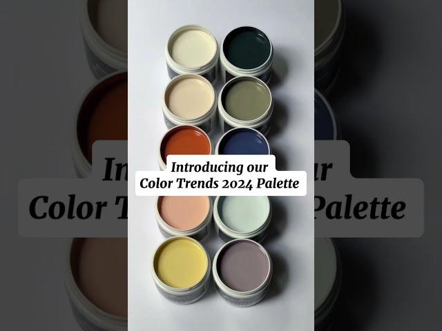 Benjamin Moore Color Trends 2024 Palette