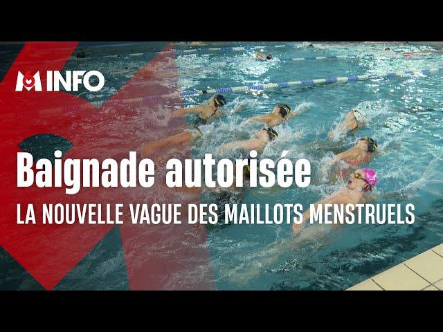 Des maillots menstruels qui facilitent la baignade