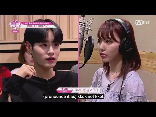 [ENG] produce48 EP10- WannaOne Daehwi-PD cuts