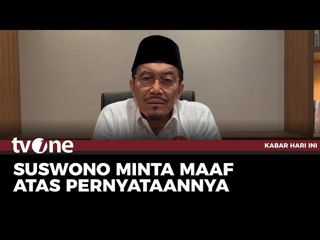 Suswono Minta Maaf soal Pernyataan Janda Menikahi Pemuda Pengangguran | Kabar Hari Ini tvOne