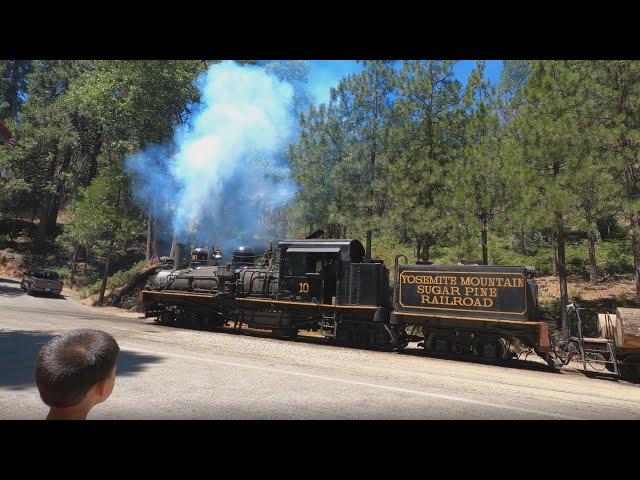 Yosemite Mountain Sugar Pine Railroad Train Ride