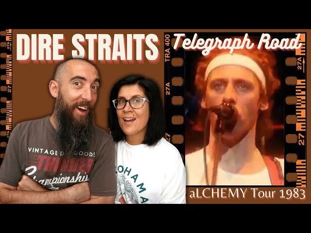 Dire Straits - Telegraph Road (Live) (REACTION) with my wife