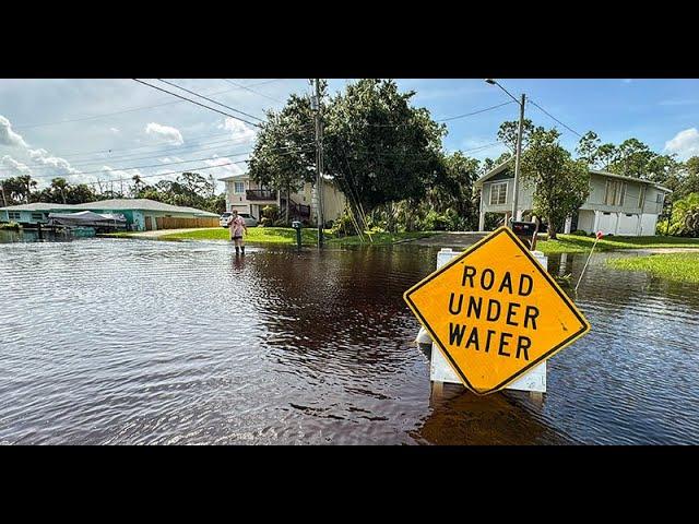 Hurricane Helene's flood water devastated residents in Venice and Englewood, Florida