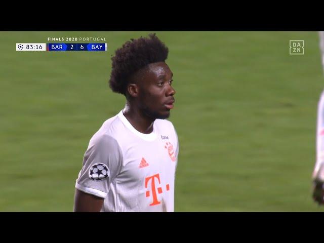 Alphonso Davies vs Barcelona (14/08/2020)