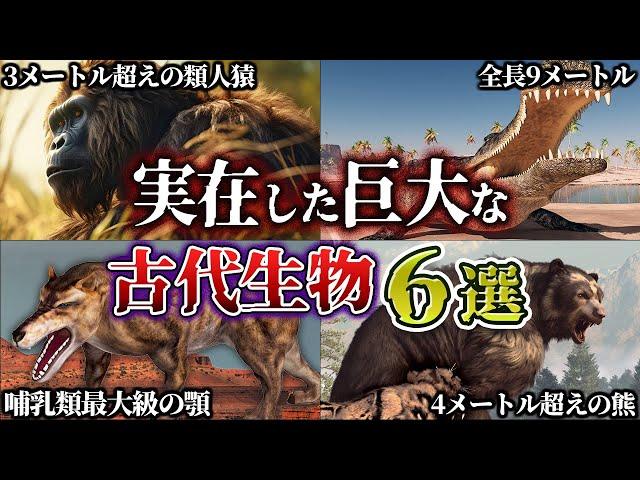 【ゆっくり解説】怖すぎる！実在した巨大な古代生物６選