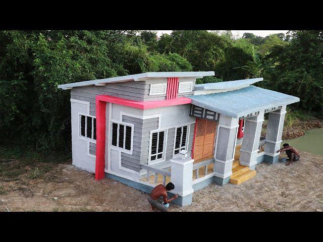 Primitive Daily life - Build A Beautiful One-Story Modern Style House