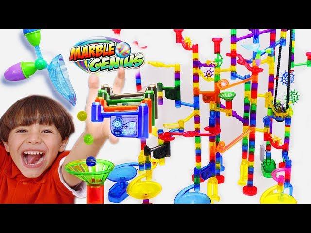 Marble Run Extreme Set Toy Play For Kids - New Lights and Sounds Pieces