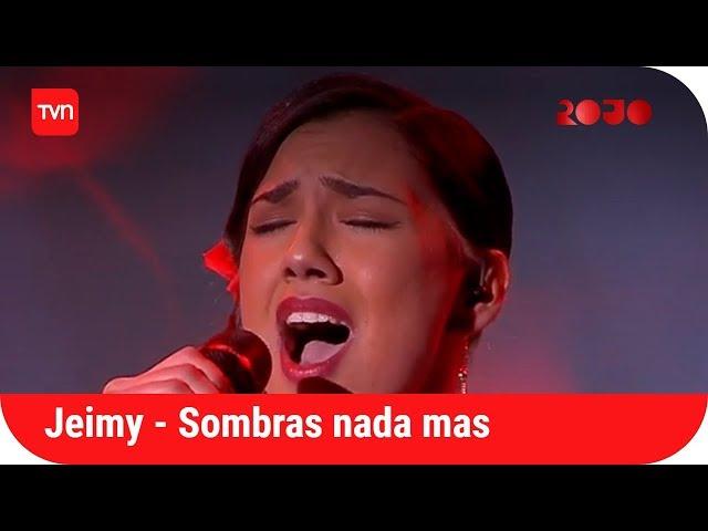 Jeimy cantó "Sombras nada mas " de Javier Solís | Rojo