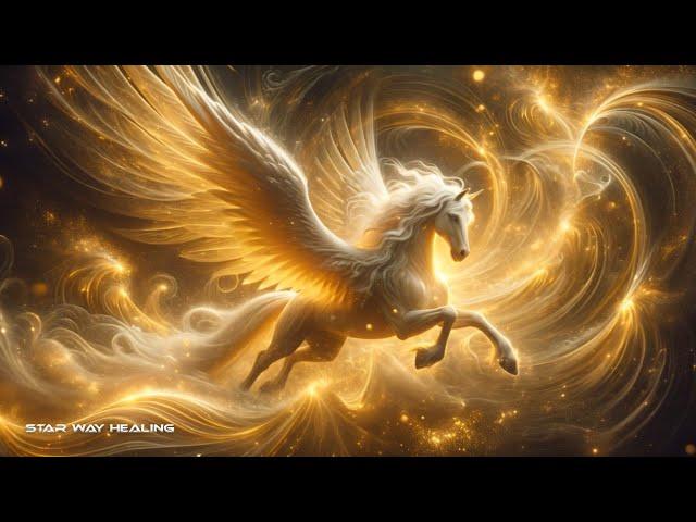 528Hz PEGASUS • UNLOCK ABUNDANCE, MIRACLES, LOVE & HEALTH • MIRACLE FREQUENCY