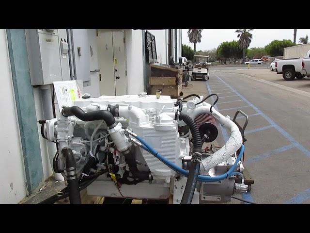 Seaboard Marine Engine Test - Cummins Marine QSB 5.9 480 HP Keel Cooled Setup