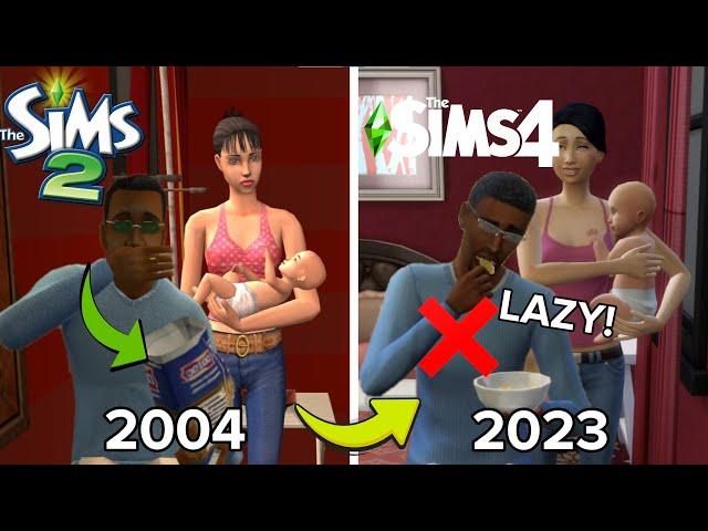 The Sims 2 OBLITERATES The Sims 4.