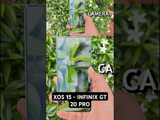 Infinix GT 20 pro xos 15 official update and camera quality improvement