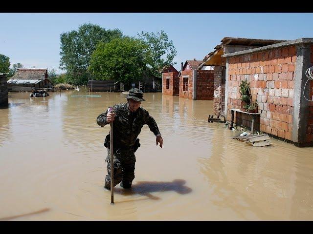 Evacuated, Flood-Hit Obrenovac Becomes Ghost Town