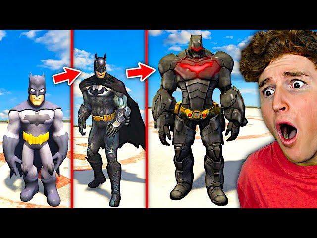 Upgrading BATMAN Into BAT GOD In GTA 5.. (Mods)