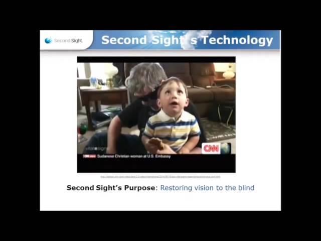 Second Sight's CEO Discusses Restoring Vision Through the Artificial Retina