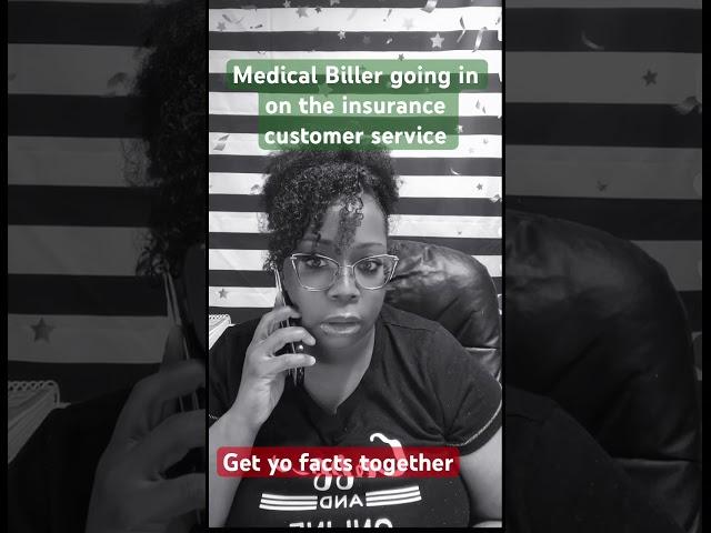 Medical Biller Goes Ham On Customer Service Rep! #medicalbillingandcoding #funnyshorts