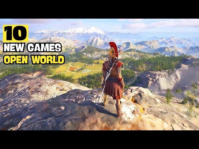 TOP 10 New Open World Games Of 2024 for Andriod l New Best Games 2024 for Android