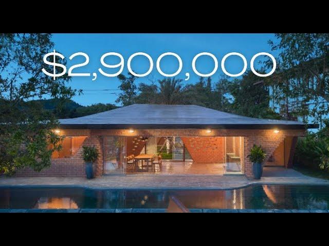 Come Tour this $2,900,000 Tropical Modern Villa with me