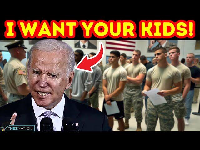 BREAKING: Biden to DRAFT Americans into Forever War! House Passes Military Defense Bill