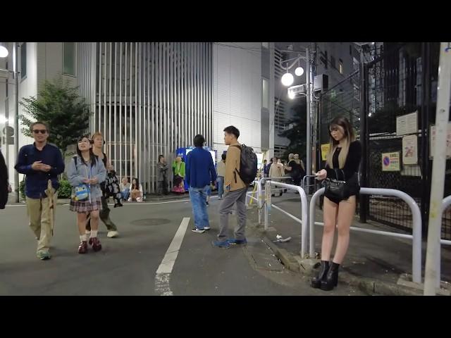Night Walk in Tokyo, Relaxing Walk in Japan, Shinjuku Kabukicho 夜の大久保公園・新宿歌舞伎町をお散歩！ラブホテル街 周辺