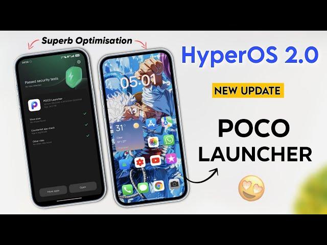 POCO JUST CHANGED THE GAME! HyperOS 2.0 Update Review | Poco Launcher HyperOS 2.0 Animation