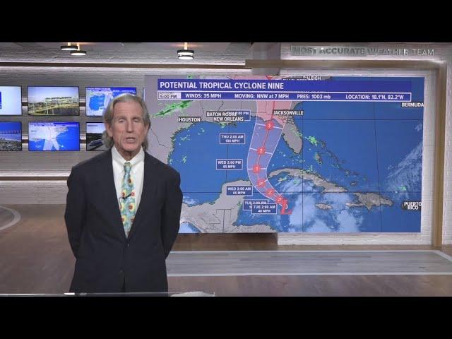 Potential major hurricane forecasted to make landfall in Florida by Thursday