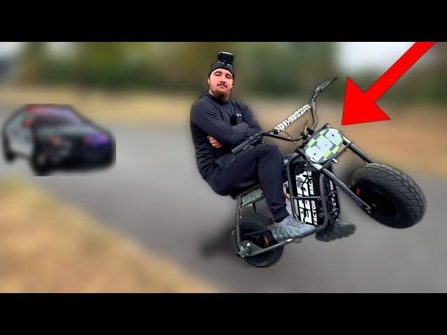 I BOUGHT THE CHEAPEST ELECTRIC MINI BIKE! *NO HAND WHEELIE MACHINE*