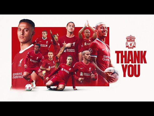 Thank you Thiago! Liverpool FC's tribute to Thiago Alcantara